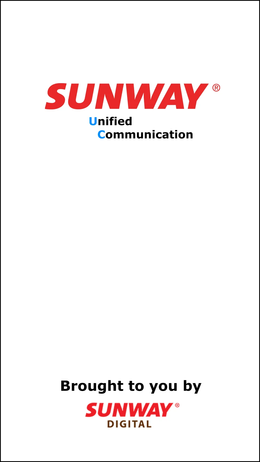 Sunway Unified Communication screenshot